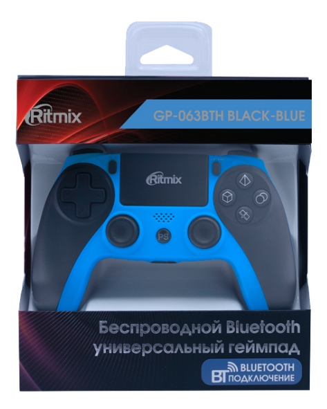 Геймпад Ritmix GP-063BTH (PC, PS3, PS4, Android, iOS)
