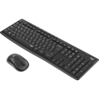 Беспроводная клавиатура + мышь Logitech MK295 920-009813 (черный)