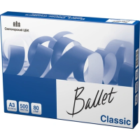 Бумага Ballet classic A3, 80 г/м2, 500л, класс В