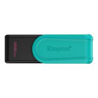 Флешка 128GB Kingston DataTraveler Exodia S USB 3.2 DTXS/128GB (черный/бирюзовый)