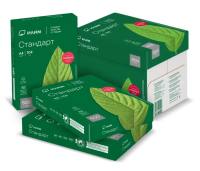 Бумага ИЛИМ Стандарт А4, 500л, класс С (5 пачек в коробке)