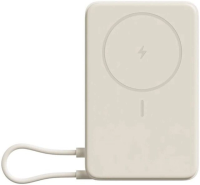 Внешний аккумулятор Xiaomi Magnetic Power Bank with Built-in Stand WPB1007Z 10000mAh (бежевый, международная версия)