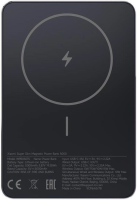 Внешний аккумулятор Xiaomi Super Slim Magnetic Power Bank 5000mAh WPB0507S (черный, международная версия)