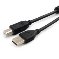 Кабель USB Type-A - Type-B Cablexpert CCF2-USB2-AMBM-6 (USB 2.0, 1.8м, черный)