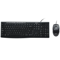 Клавиатура + мышь Logitech MK200 920-002694 (черный)