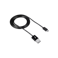 Кабель Canyon UM-1 USB Type-A - microUSB (1 м, черный)