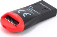 Картридер USB2.0 Gembird  для считывания MicroSD блистер FD2-MSD-1