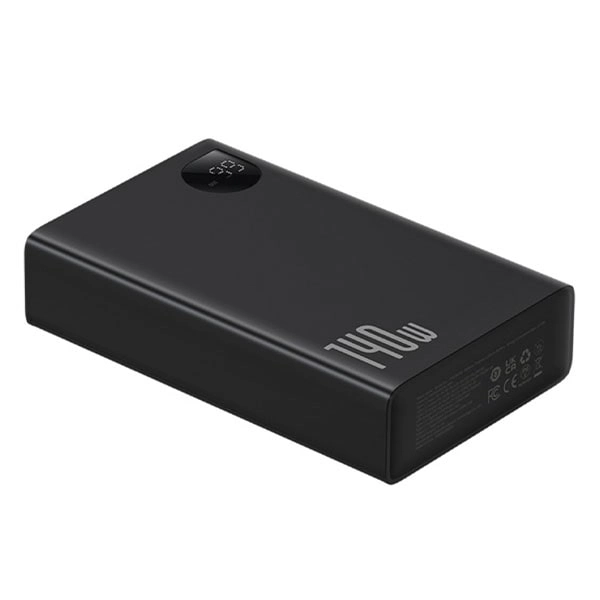 Внешний аккумулятор Baseus Adaman Digital Display Fast Charge Power Bank 140W 24000mAh (черный)