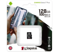 Карта памяти Kingston 128GB Canvas Select Plus microSDXC SDCS2/128GBSP