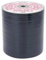 Набор дисков DVD-R Mirex Printable inkjet Double Layer 8.5Gb 8x (100 шт, двухслойный, полная заливка)