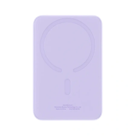 Внешний аккумулятор Baseus Magnetic Mini Air 10000mAh PPCXM10A (20W, сиреневый)