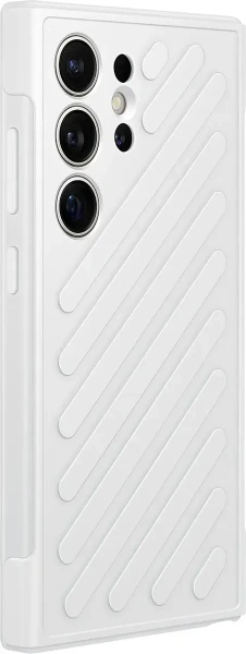 Чехол-накладка Samsung Shield Case S24 Ultra (светло-серый)