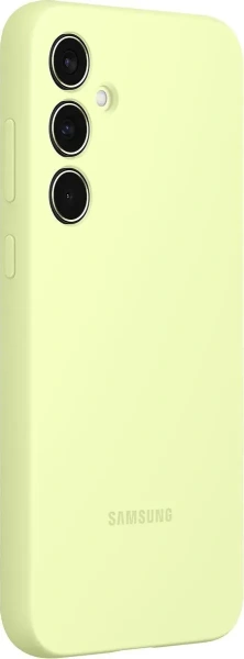 Чехол-накладка Samsung Silicone Case A35 5G (лаймовый)