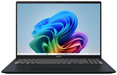 Ноутбук ASUS Vivobook 16/ M1607KA-MB010/ AMD KRACKAN-6C/ 16 WUXGA 16:10 IPS-level 300nits AG/ AMD Radeon Graphics/ 16GB/ 512GB/ DOS/ noODD/ Quiet Blue