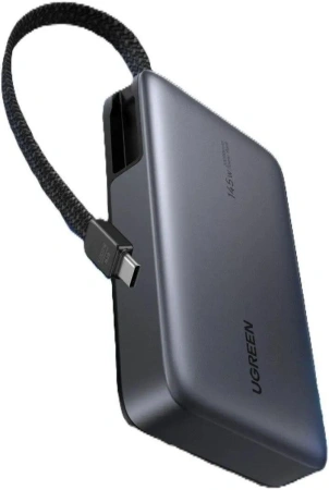 Внешний аккумулятор Ugreen PB551 20000mAh (серый)