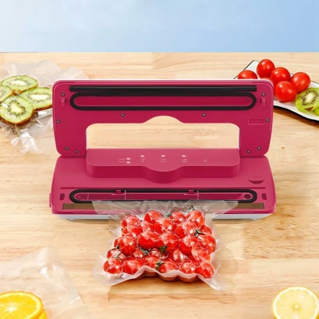 Вакууматор Kitfort KT-1536-1 (бело-малиновый)