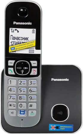 Радиотелефон Panasonic KX-TG6811RUB (черный)
