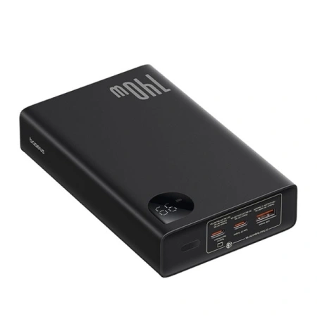 Внешний аккумулятор Baseus Adaman Digital Display Fast Charge Power Bank 140W 24000mAh (черный)