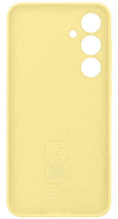 Чехол-накладка Samsung Silicone Case S24 FE (желтый)