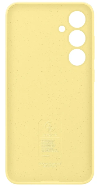 Чехол-накладка Samsung Silicone Case S24 FE (желтый)