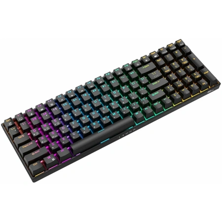 Клавиатура Royal Kludge RK100 RGB (черный, RK Red)