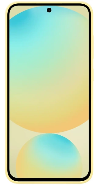 Чехол-накладка Samsung Silicone Case S24 FE (желтый)