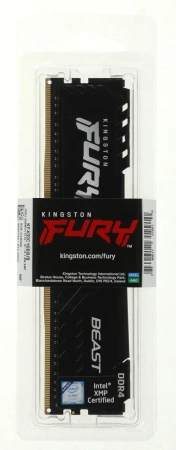 Оперативная память Kingston 8GB FURY Beast DDR4 KF432C16BB/8 (3200МГц, XMP)