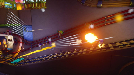 Worms Rumble: Fully Loaded Edition для PS4 (русские субтитры)