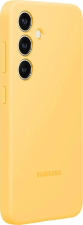 Чехол-накладка Samsung Silicone Case S24+ (желтый)