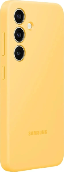 Чехол-накладка Silicone Case S24 (желтый)