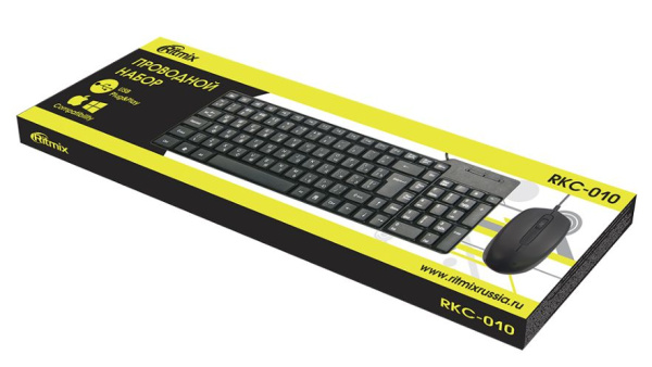 Клавиатура + мышь Ritmix RKC-010