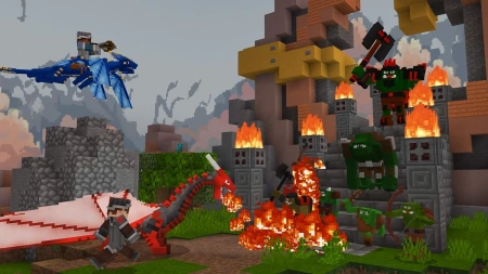 Minecraft (PS VR compatible) для PS4 (русские субтитры)