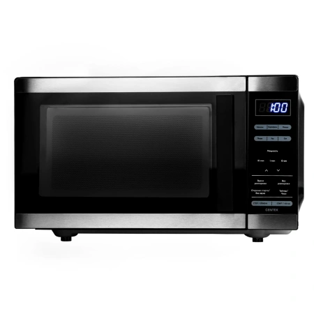 Микроволновая печь Centek CT-1566 (нержавеющая сталь/черный)