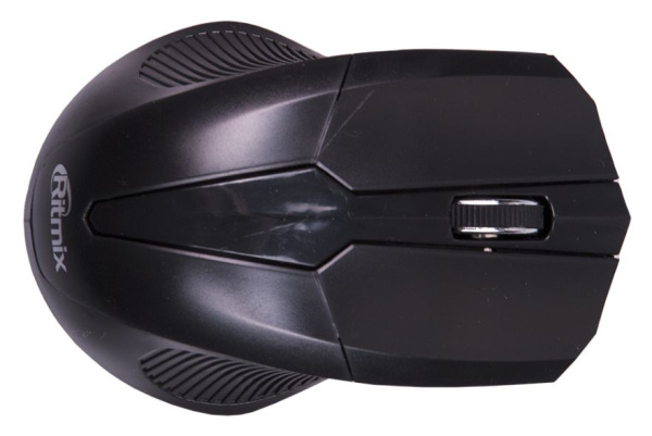 Мышь беспроводная Ritmix RMW-560, оптическая, 1 000 dpi, 3 кнопки (черный)