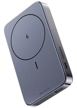 Портативное зарядное устройство Ugreen PB206 10000mAh (серый)