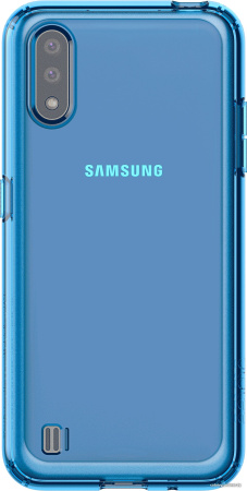 Чехол Araree A cover для Samsung A01, синий