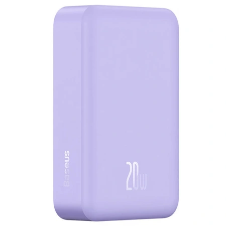 Внешний аккумулятор Baseus Magnetic Mini 20000mAh (20W, сиреневый)