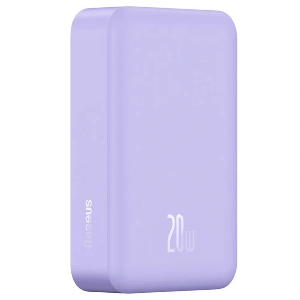 Внешний аккумулятор Baseus Magnetic Mini 20000mAh (20W, сиреневый)