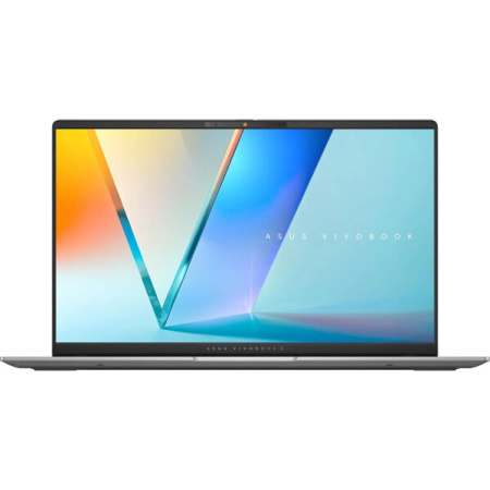 Ноутбук ASUS Vivobook S 15 OLED/ S5507QA-MA006W/ X ELITE/ 15.6" 2880 x 1620 OLED 16:9 120Hz/ Adreno iGPU/ 16GB/ 1TB/ W11H/ noODD/ Cool Silver