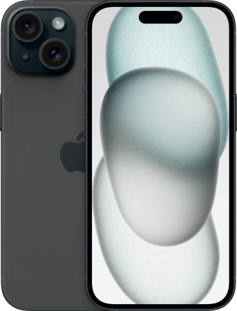 Смартфон Apple iPhone 15 128GB A3092 (черный)