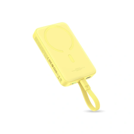 Внешний аккумулятор Baseus Magnetic Fast Charge Power Bank Type-C Edition 30W 10000mAh (желтый)