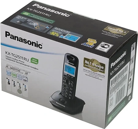 Радиотелефон Panasonic KX-TG2511RUN (платиновый)