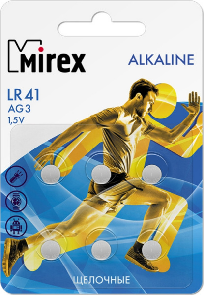 Mirex LR41 6 шт. 23702-LR41-E6