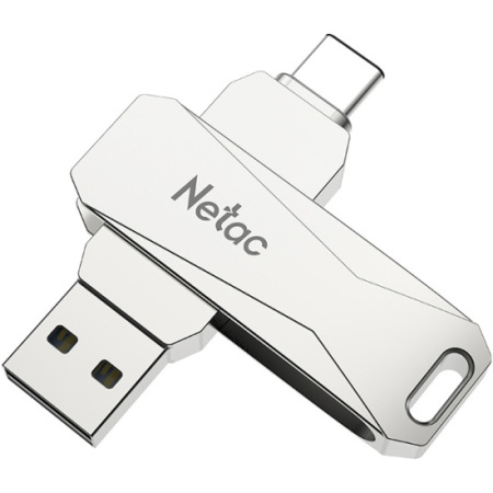 Флешка 256GB Netac U782С USB 3.2 Type-A/Type-C NT03U782C-256G-30PN