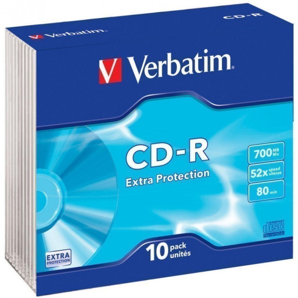 CD-R Verbatim DL Extra Protection 52x slim 043347