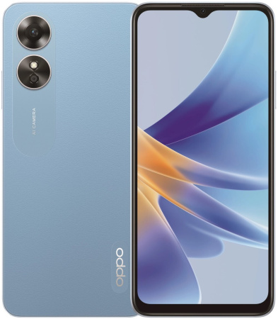 Смартфон Oppo A17 4+64 LAKE BLUE