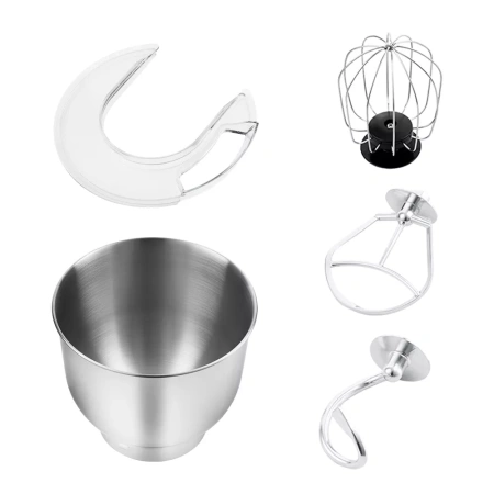 Планетарный миксер Kitfort KT-3046-1 (черно-фиолетовый)