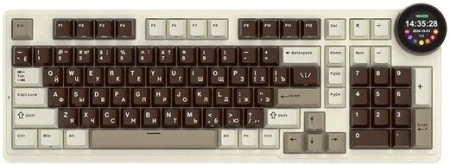 Клавиатура Royal Kludge N99 Mokko Grey (RK Violet)