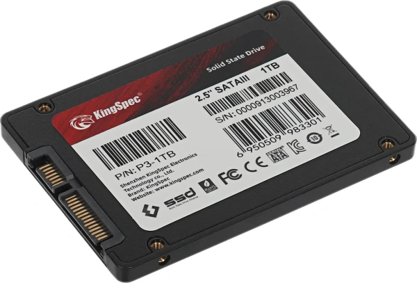 Внутренний SSD KingSpec P3-1TB 1TB