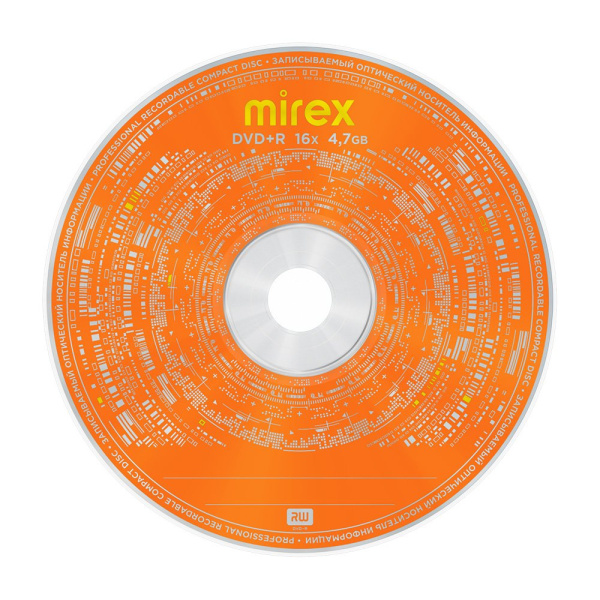DVD+R диск Mirex Brand 4.7Gb 16x UL130013A1B (50 шт.)